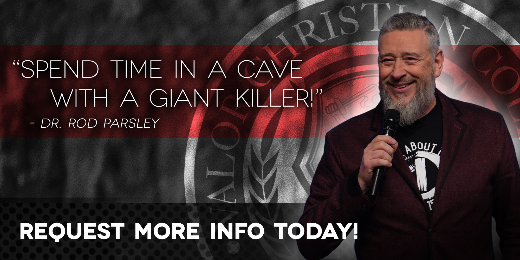 Spend time in a cave with a Giant Killer! - Dr. Rod Parsley