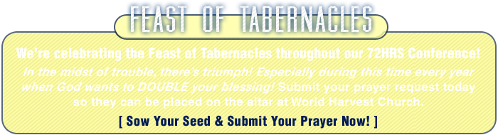 72HRS - Feast of Tabernacles Info