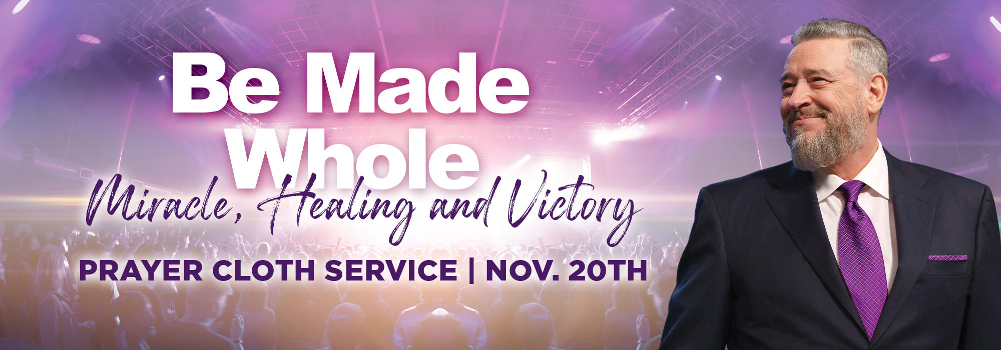 Home Be Made Whole Prayer Cloth Service with Pastor Rod Parsley