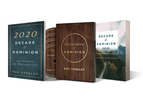 Decade of Dominion Declaration Booklet, Message Series and 2020 Devotional 