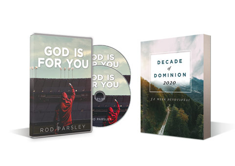 Decade of Dominion 2020 Devo plus 4 disc message series: God is for you