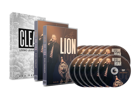 $77 or more. Send me the Loose the Lion 12-disc set and the Living Leaven Free book.