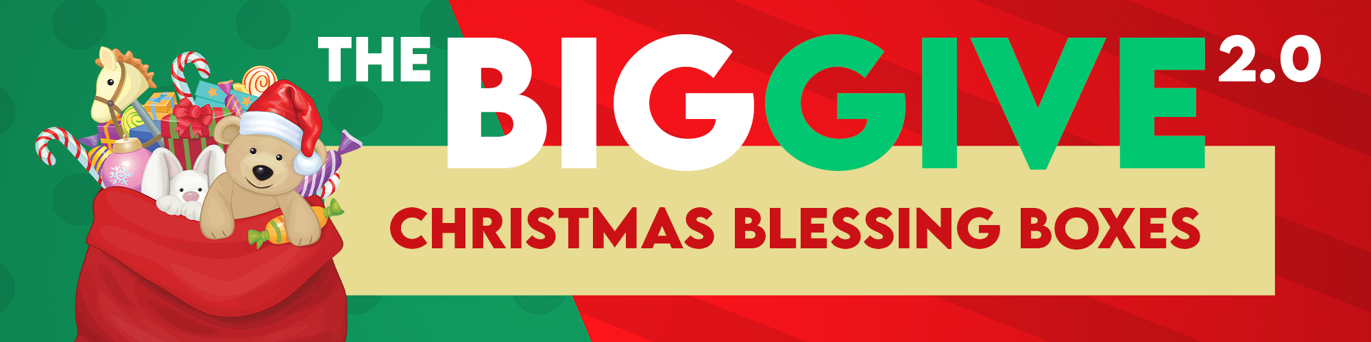 The Big Give 2.0 Christmas Blessing Boxes