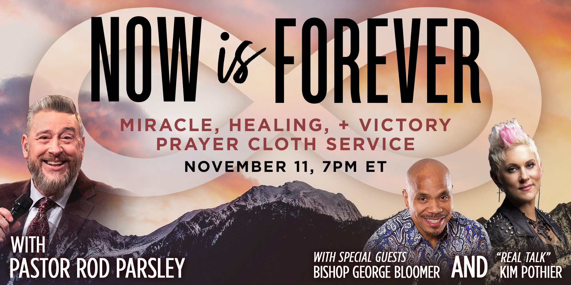 Now Is Forever Miracle Healing Victory Prayer Cloth Service