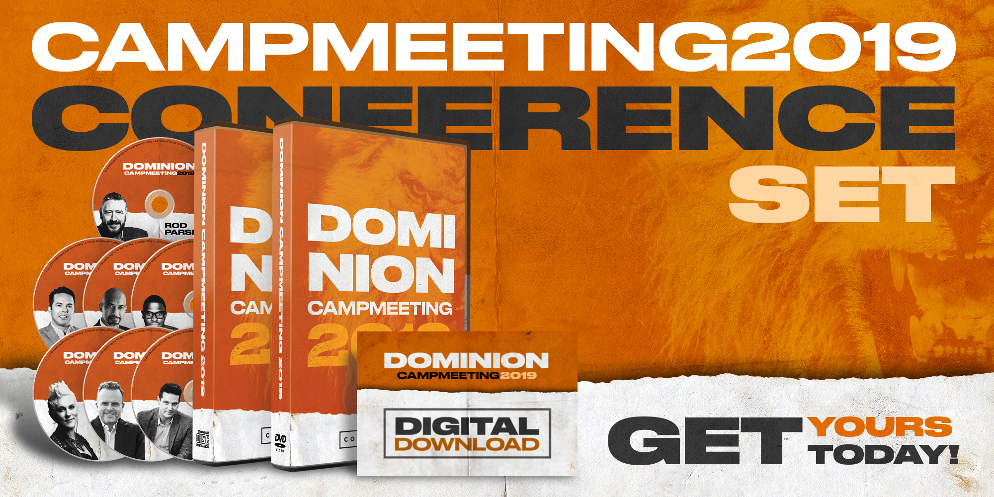 Dominion Camp Meeting 2019 | Conference Sets | Get Yours Today