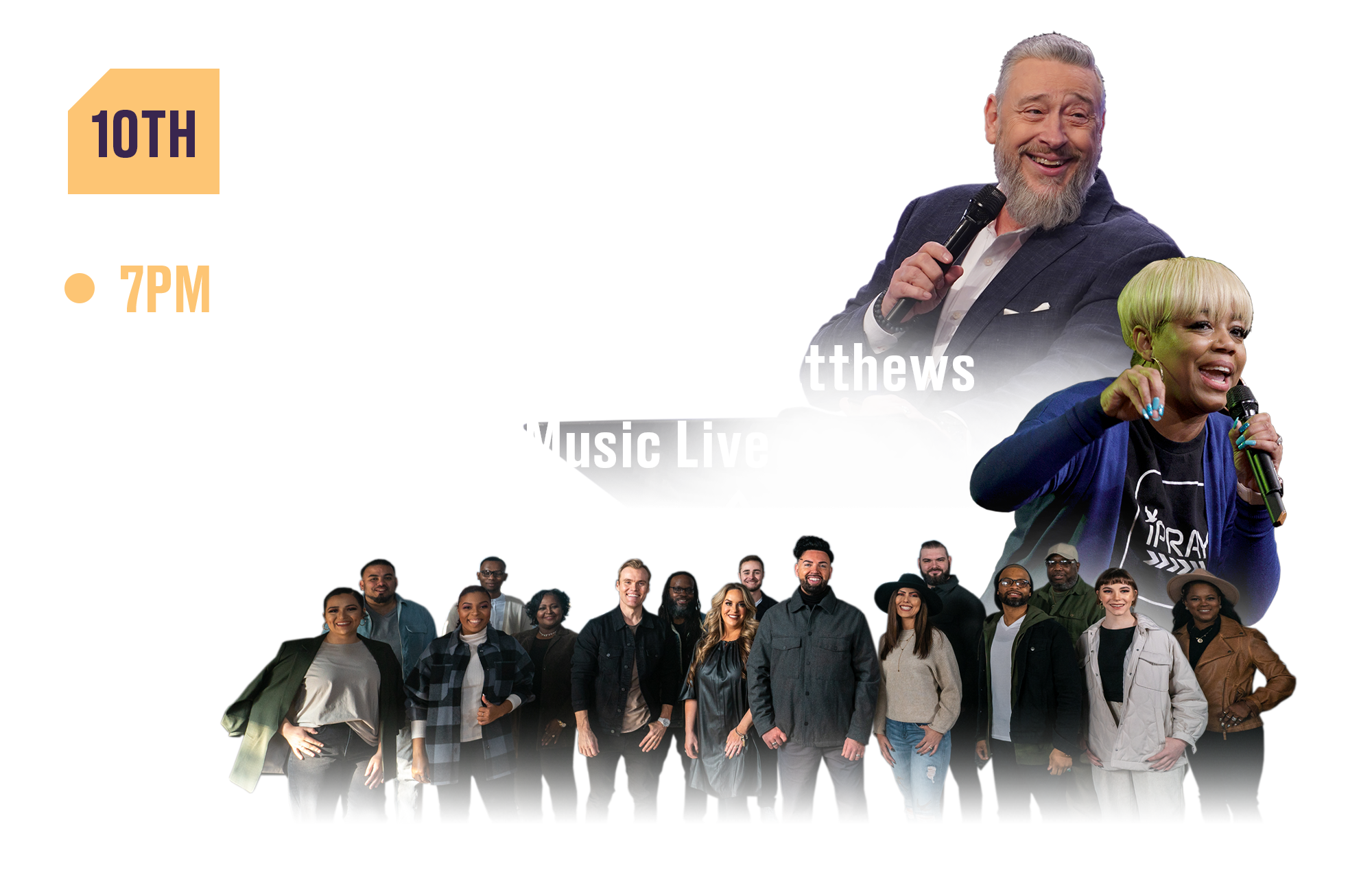 10th Wednesday Night 10AM With Dr. Rod Parsley, Special Guest CC Matthews and Harvest Music Live