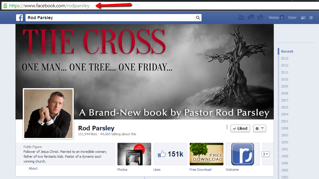 Real Rod parsley FaceBook