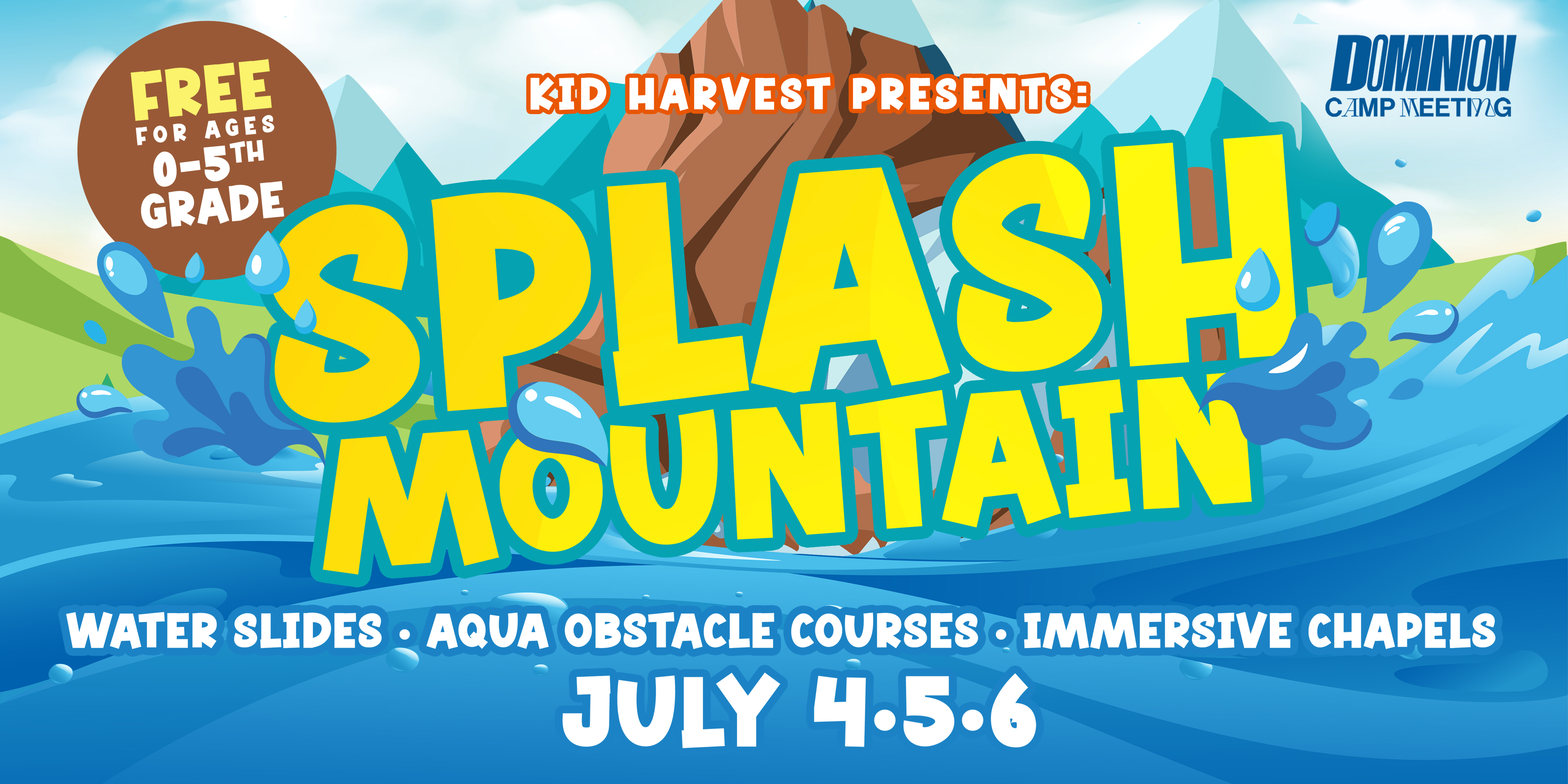 Kid Harvest: Splash Mountain!