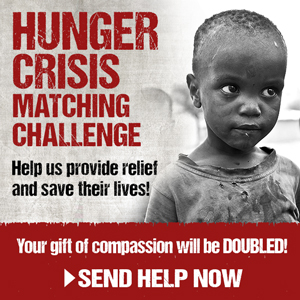 2x Impact to feed the hungry — limited time only!